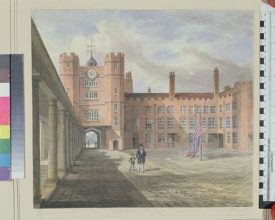 View of the Courtyard at St. James